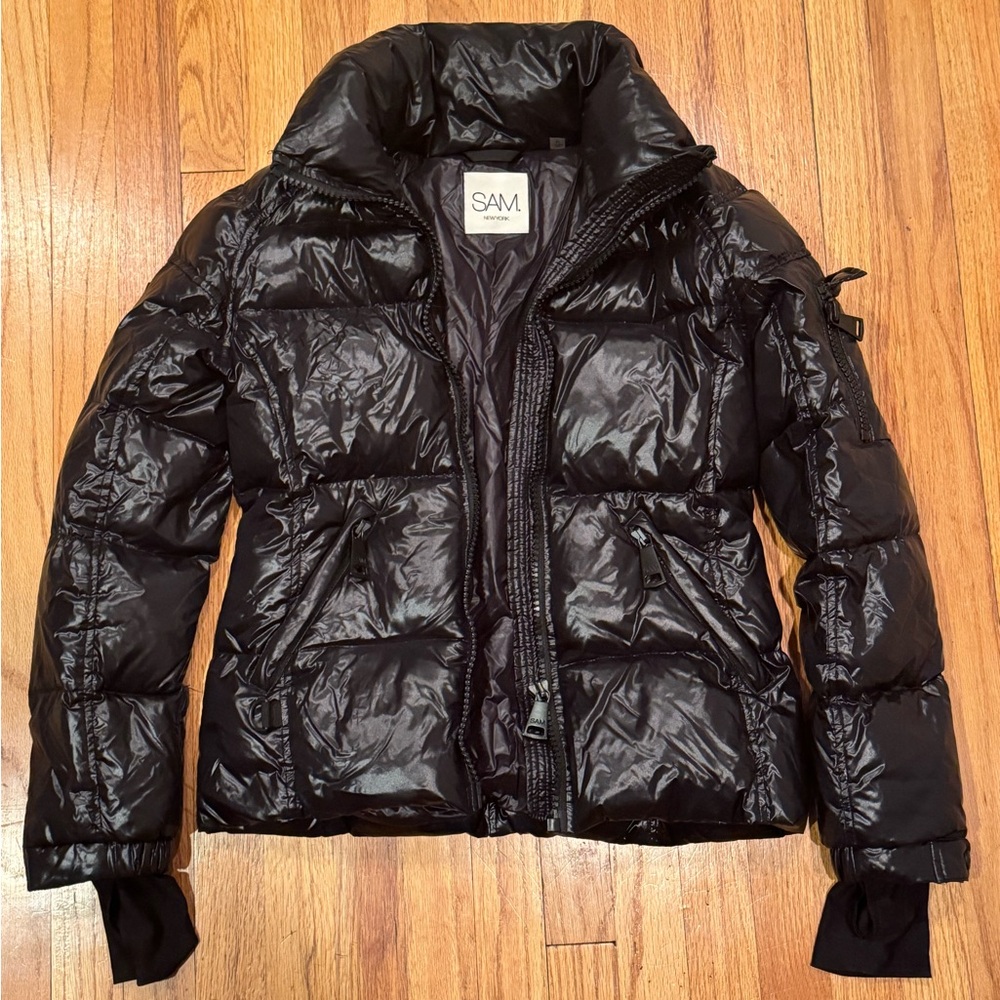 SAM. Black Puffer Jacket